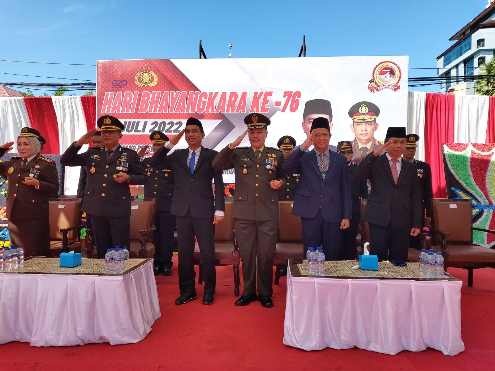 Ketua DPRD Beri Apresiasi Polrestabes Makassar di Hari Bhayangkara ke-76